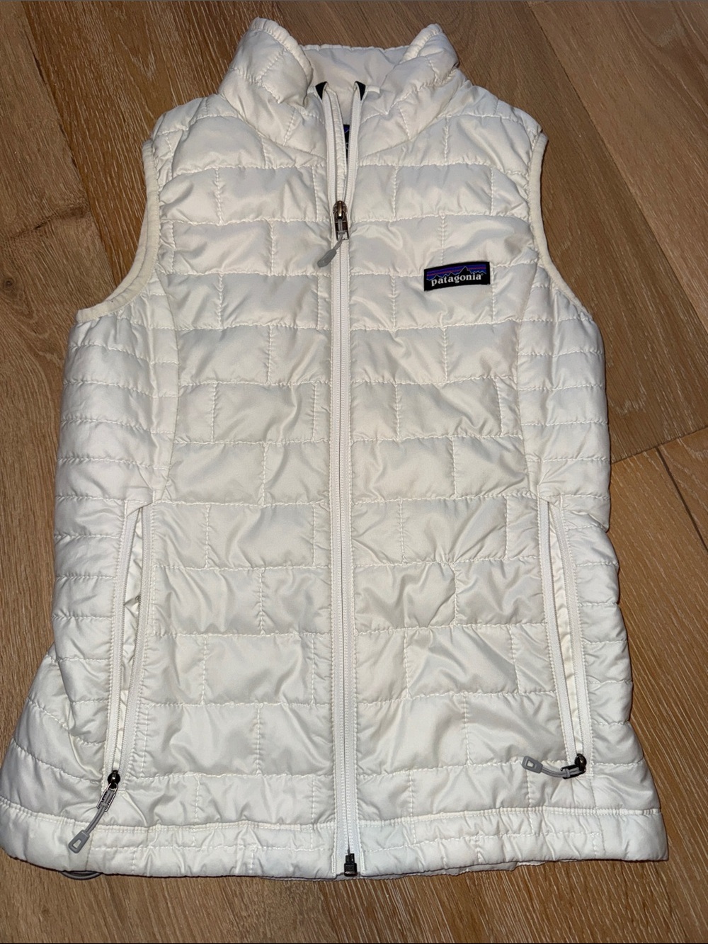 Patagonia Women’s Cream Quilted Vest